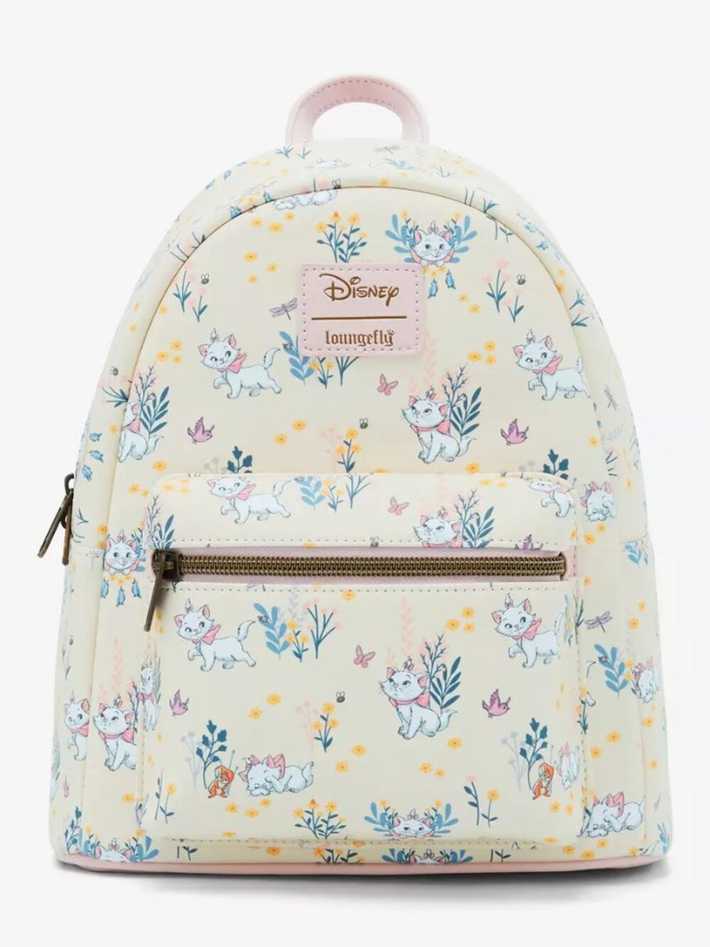 Loungefly Disney Aristocats Marie Mini Backpack Floral Bag New